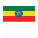Ethiopia Flag and Map T-Shirt by FlagAndMap Ethiopia Flag and Map T-Shirt