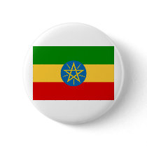 Ethiopia Flag Pinback Buttons