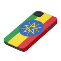 Ethiopia Flag Case-Mate iPhone 4 Case