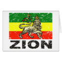Ethiopia Flag Circa 1840 Rastafari cards