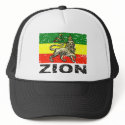 Ethiopia Flag Circa 1840 Rastafari hats