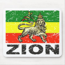 Ethiopia Flag Circa 1840 Rastafari Mousepads