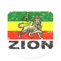 Ethiopia Flag Circa 1840 Rastafari stickers by allworldtees Ethiopia Flag Circa 1840 Rastafari stickers