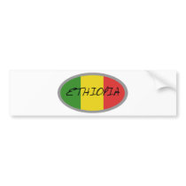 Ethiopia flag design! bumper stickers by angeria Ethiopia flag design! bumper stickers