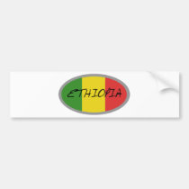 Ethiopia flag design! bumper stickers