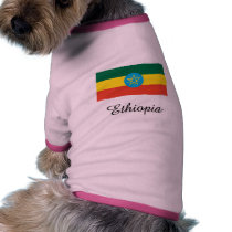 Ethiopia Flag Design pet clothing by flagshirt Ethiopia Flag Design pet clothing