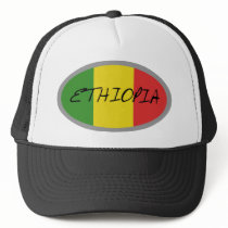 Ethiopia flag design! hat