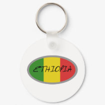 Ethiopia flag design! keychains