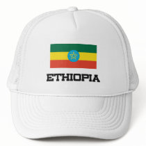 Ethiopia Flag Trucker Hat