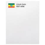 Ethiopia Flag Letterhead