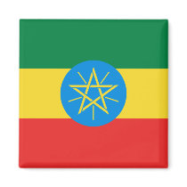 Ethiopia Flag Magnet