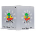 Ethiopia Flag Map 2.0 Binder