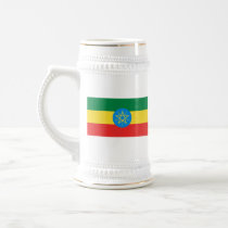Ethiopia Flag ~ Map Mug