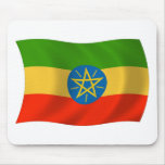 Ethiopia Flag Mousepad