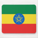 Ethiopia Flag Mousepad by FlagAndMap Ethiopia Flag Mousepad