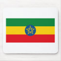 Ethiopia Flag Mousepad by FlagTshirts Ethiopia Flag Mousepad