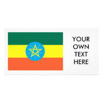 Ethiopia Flag Photo Greeting Card