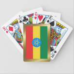 Ethiopia Flag Playing Cards playing cards