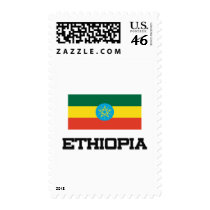 Ethiopia Flag postage by tshirtshirts Ethiopia Flag postage