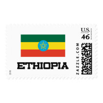 Ethiopia Flag postage by tshirtshirts Ethiopia Flag postage