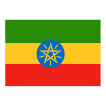 Ethiopia Flag posters by coolcountry Ethiopia Flag posters
