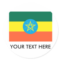 Ethiopia Flag Sticker