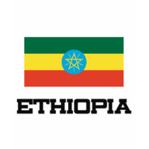 Ethiopia Flag t-shirts