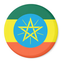 Ethiopia magnets by Shirtuosity Ethiopia magnets