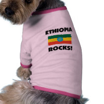 Ethiopia Rocks pet clothing by flagshirt Ethiopia Rocks pet clothing