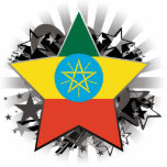 Ethiopia Star Photo Cutouts
