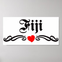 Ethiopia Tattoo Style Print