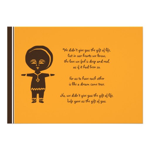 Ethiopian Boy Adoption Announcement