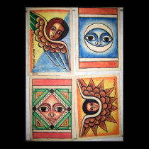 Ethiopian Church Painting - Angels Artwork Poster posters