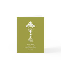 Ethiopian Cross Announcement cards