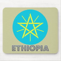 Ethiopian Emblem mousepads