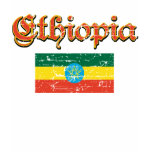 Ethiopian Flag t-shrt design t-shirts