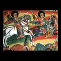 Ethiopian Orthodox Tewahedo Church Painting Poster posters