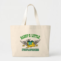 Ethiopian Princess Tote Bags