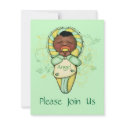 Ethnic Baby Shower Custom Invitation by jamiecreates1 Ethnic Baby Shower Custom Invitation
