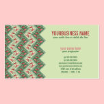 Ethnic Decorative Chevron business cards