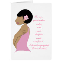 (Ethnic) I Stand Strong Against Breast Cancer cards