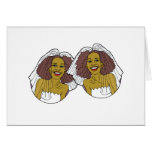 Ethnic Lesbian Wedding cards