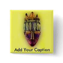 Ethnic Mask - Africa buttons by junglewalkcom Ethnic Mask - Africa buttons