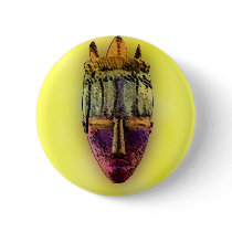 Ethnic Mask - Africa buttons by junglewalkcom Ethnic Mask - Africa buttons