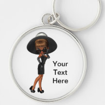 Ethnic Princess Diva Keychain