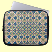 Ethnic Vintage Abstract Fabric laptop sleeves
