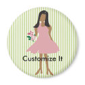 Ethnic Wedding Female magnet