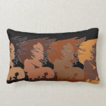 Ethnic Women in the Wind Pillow pillows