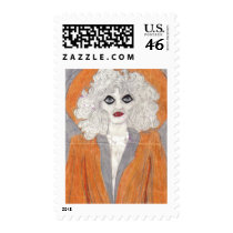 Etiole as the Goldeneagle postage