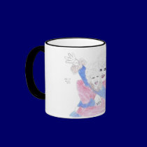 Etiole with his son Phozeen mugs